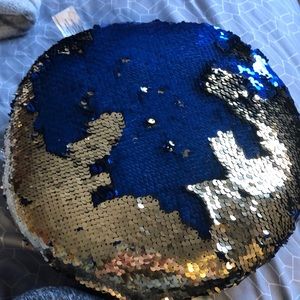 Two Flipping-Sequin Pillows